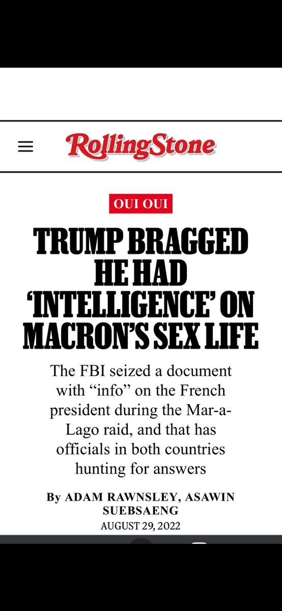 JonDoeYouKnow1's tweet photo. @ericgarland #MacronFiles … @TundraPlayTime
Jack POSobiec’s “biggest story”.
There’s been a quite a few busts in France and I wish them success in all their endeavors https://t.co/KiQhPwMbUi
https://t.co/TM4Ljc0j0u https://t.co/nuSRvoAOLr