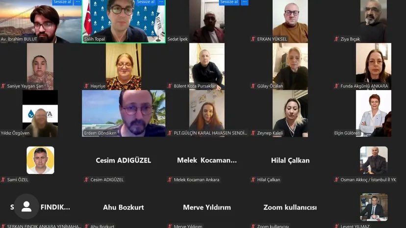 Parti  İçi Eğitim Başkanlığımızca  düzenlenen , İşçii ve işveren ilişkisi üzerine bilgi veren Sn. İbrahim Bulut  ve Sn. Salih Topal’a teşekkür ederiz….
<a href="/alibabacan/">Ali Babacan</a> 
<a href="/elcinguloren_/">Elçin Gülören</a> 
<a href="/istanbuldadeva/">DEVA Partisi İstanbul</a>