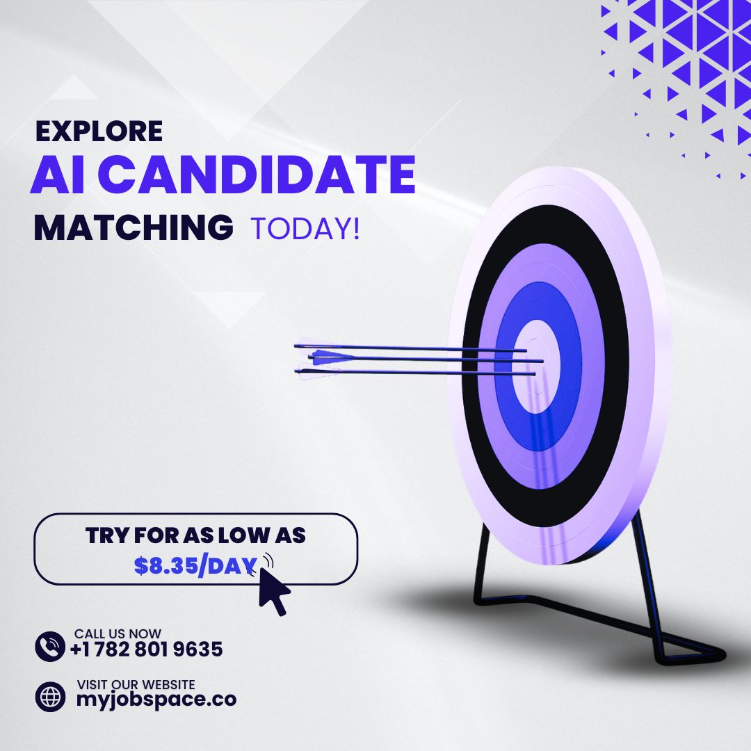 Myjobspace87688's tweet image. 🎯 Stop wasting time on the wrong resumes.
 Let AI Matching from MyJobSpace connect you to top talent—fast.
✅ Smarter. ✅ Faster. ✅ From $8.35/day.
 Start hiring better today!
#HireSmarter #MyJobSpace #AIMatching #RecruitmentNZ