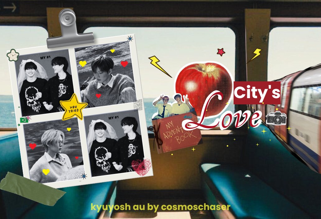 𝐂ity's Love, a kyuyosh au. 
————————————

distance i have to go through to finally be with you.

by cosmoschaser.