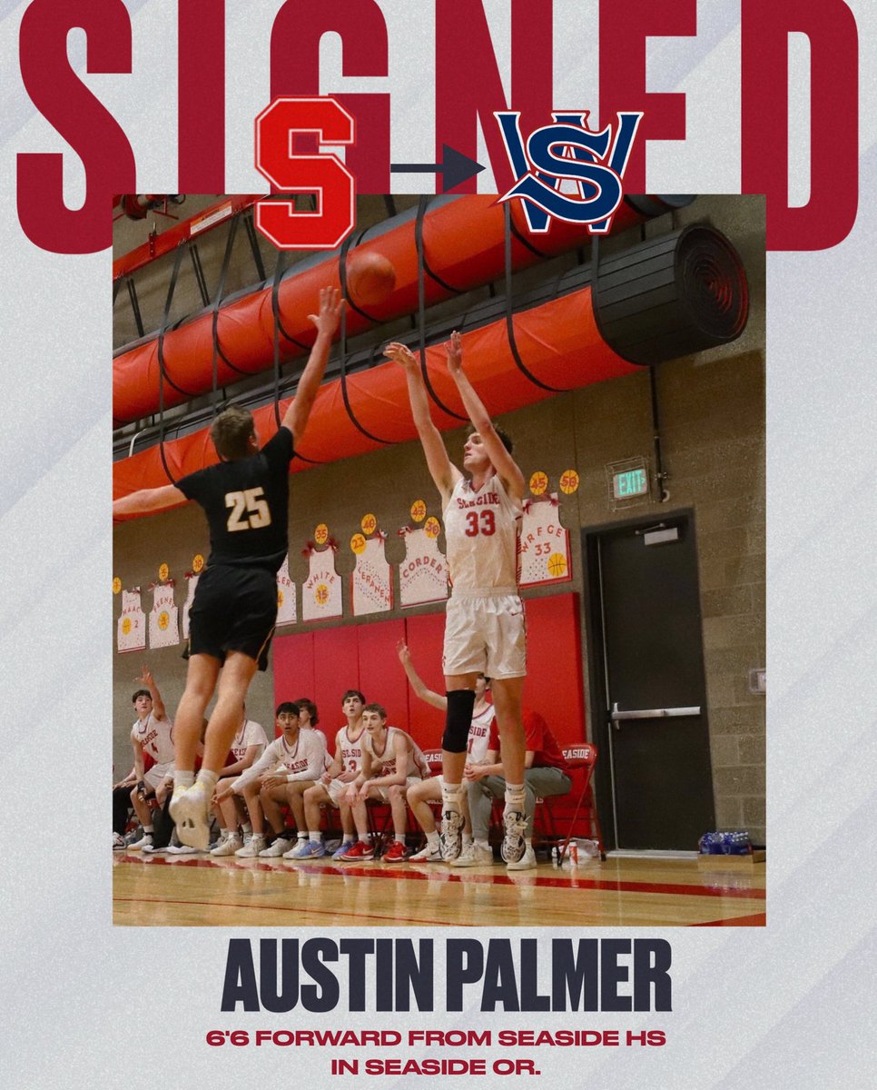 SWOCCBASKETBALL's tweet image. We are thrilled to announce the signing of 6’7 Austin Palmer from Seaside HS in Seaside, OR. Austin is 2x 4A Cowapa League Player of the Year and Multiple All State Awards in his incredible HS career. Welcome to the Laker Family Austin.