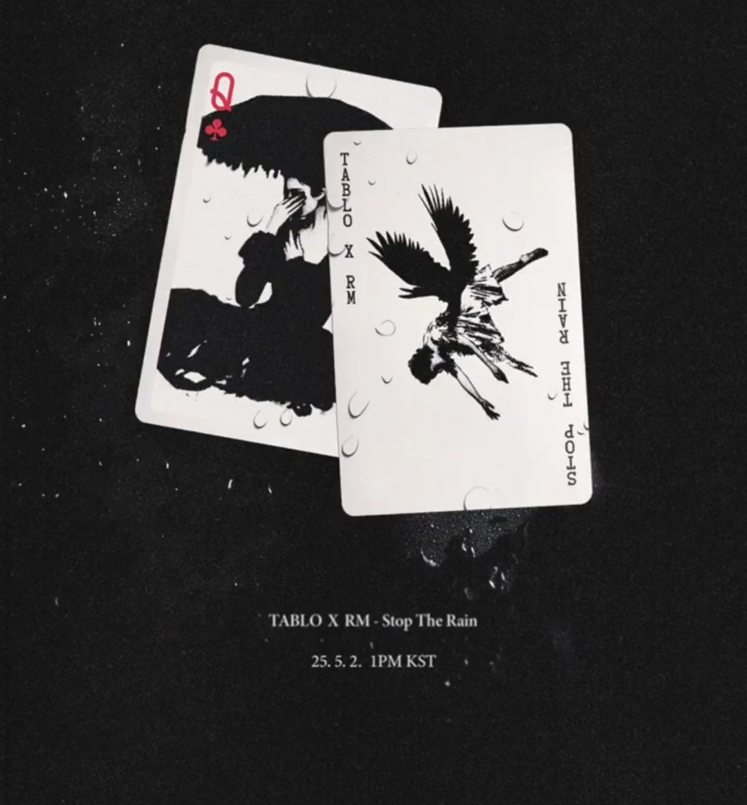 BANGT4NBEST's tweet image. ESTAMOS BAJOS EN LAS TENDENCIAS ASÍ QUE ELEVEMOSLAS, NO IMPORTA A QUE AHORA VEAS ESTO DA RT Y COMENTA 5 PAÍS 🐨‼️
+ STOP THE RAIN OUT TODAY
RM IS COMING
RM NEW SONG
STOP THE RAIN IS COMING
TABLO X RM IS COMING
RM STOP THE RAIN IS COMING
#TABLOxRM #STR #StopTheRainbyRMxTablo #RM