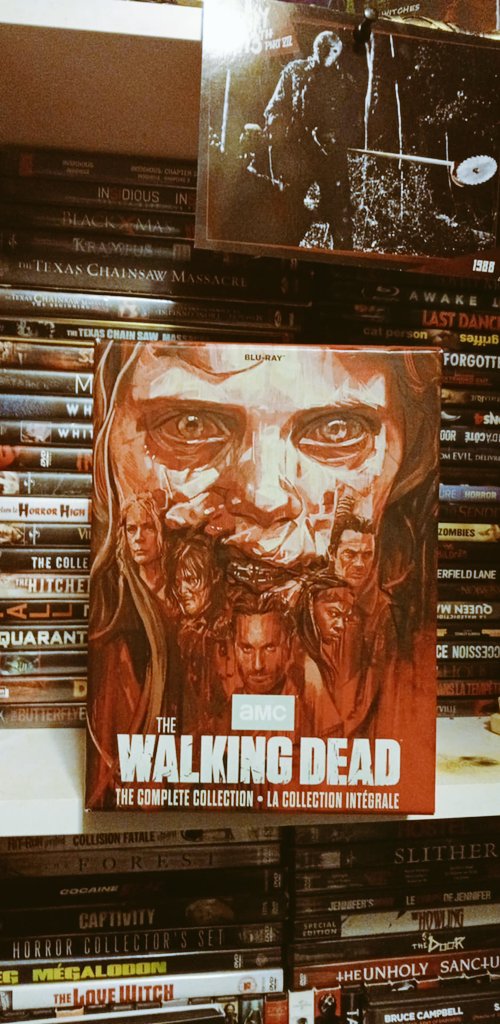 lana_drop's tweet image. Eek, I am so excited. So I did this thing today, and I went out and bought the entire #TheWalkingdead complete series on #boxset. I am so in love with this. It cost me a pretty penny, so it was the only thing for my movie haul this time around. But I am super happy with it.