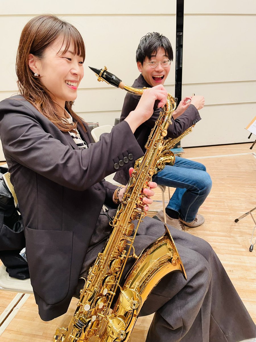 5/5はLFJのTCPOさんのコンサートにのせて頂いてます！3歳から入れるコンサート。ラプソディーインブルーとパリアメ🎷🎷🎷サクソフォーンセクションはこちらのお二人と💁

lfj.jp/lfj_2025/perfo…