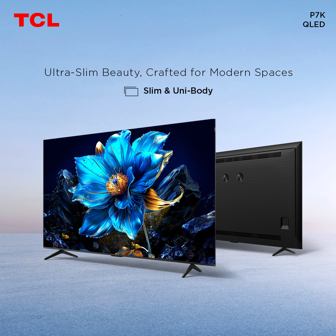 TCLPH's tweet image. The TCL P7K QLED TV stuns with its Slim &amp;amp; Unibody design—sleek, borderless, and built for cinematic style. Form and function in perfect harmony.

#TCLP7K #TCLQLEDUpgrade #TCLStepIntoQLEDBrilliance #TCLPhilippines #TCLInspireGreatness