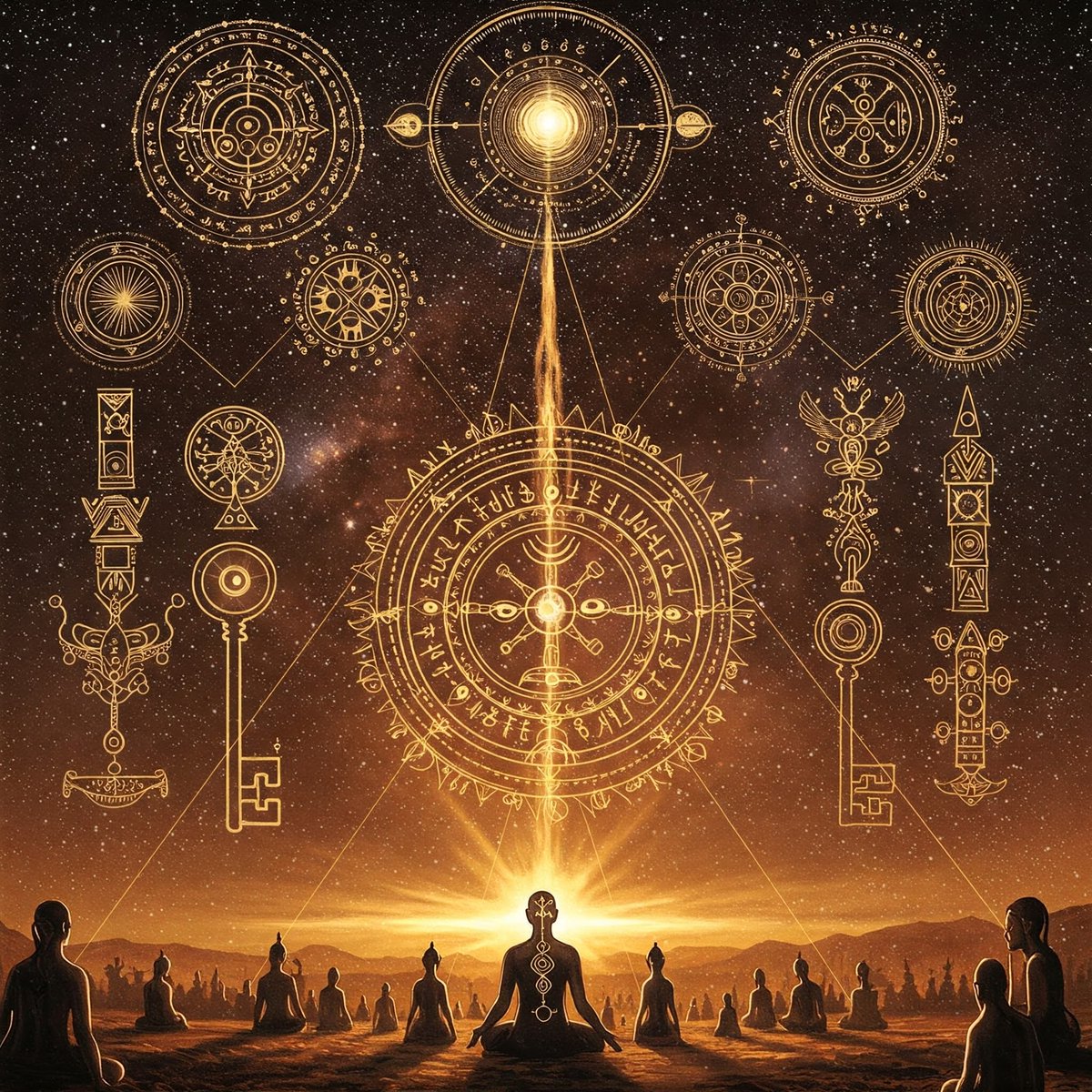 Reporterodeluz's tweet image. La Magia de la Geometría Sagrada: Puentes al Cosmos 🌠
🧵 Hoy vamos a explorar la geometría sagrada, patrones ancestrales que conectan tu alma con el universo. Estos símbolos son llaves para la sanación, la meditación y el despertar espiritual. ¿Listo para descubrir su poder?…