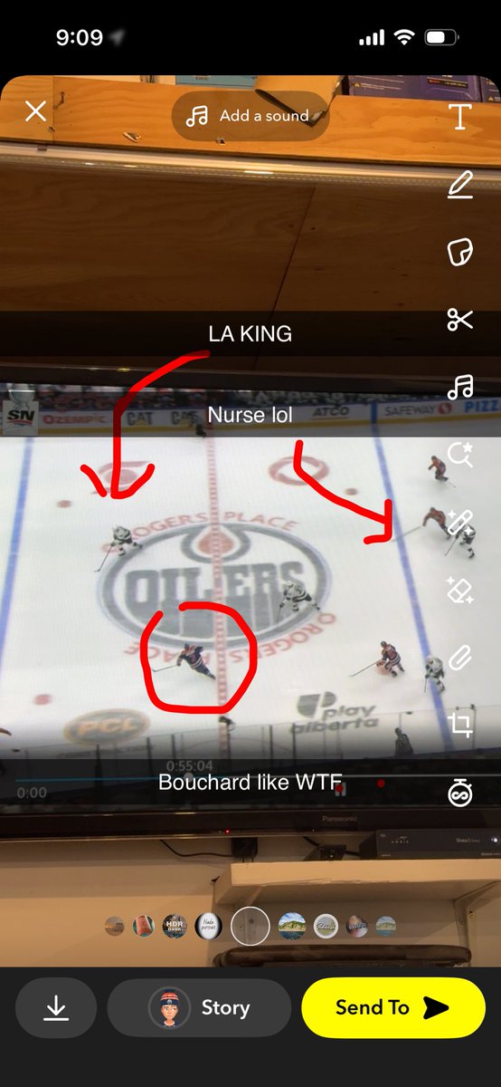 Photos that go hard if you’re a #LetsGoOilers  fan.  

What an adventure lol