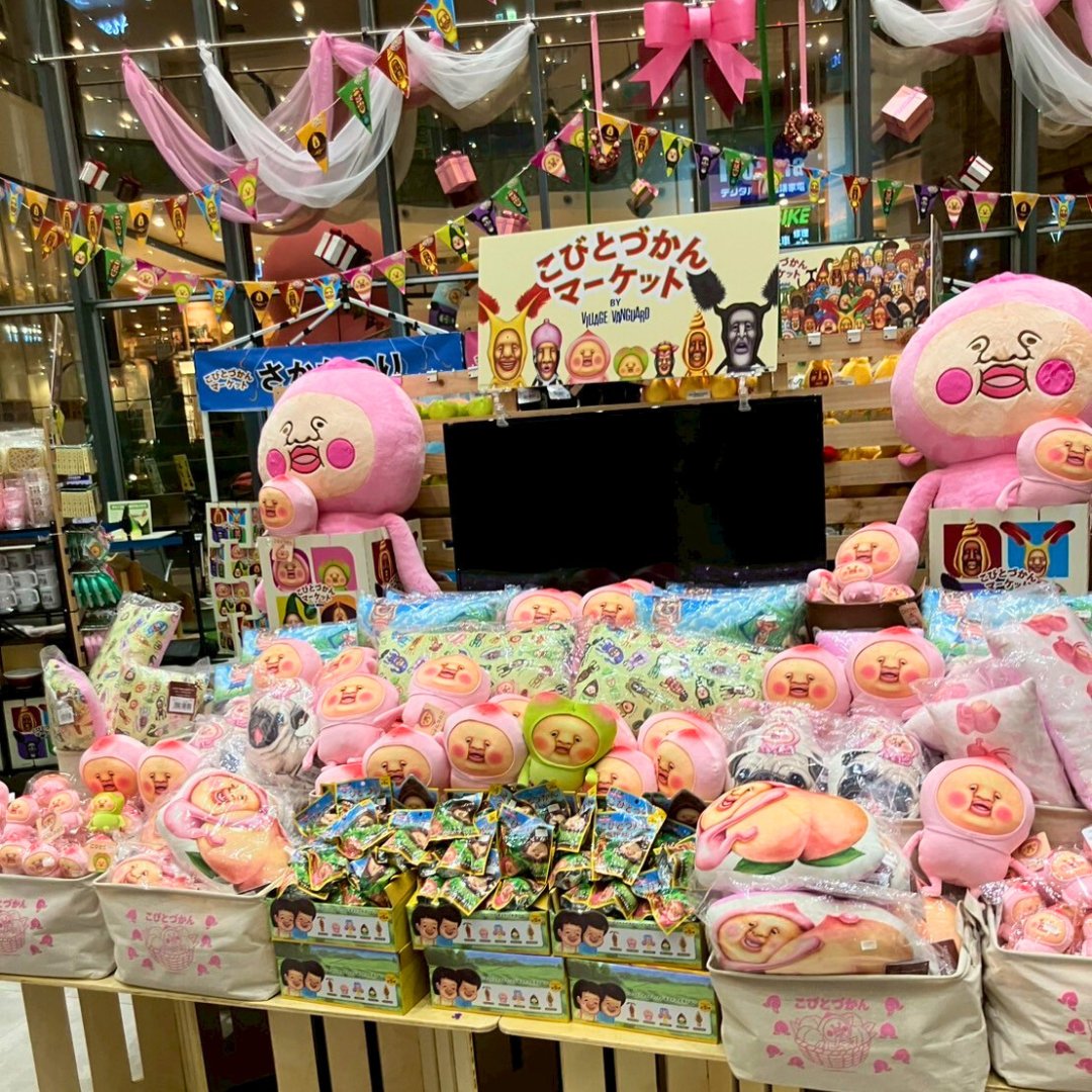 ∴‥∵‥∴‥∵‥∴‥∴‥∵‥∴ #こびとづかんマーケット 本日より長野県で