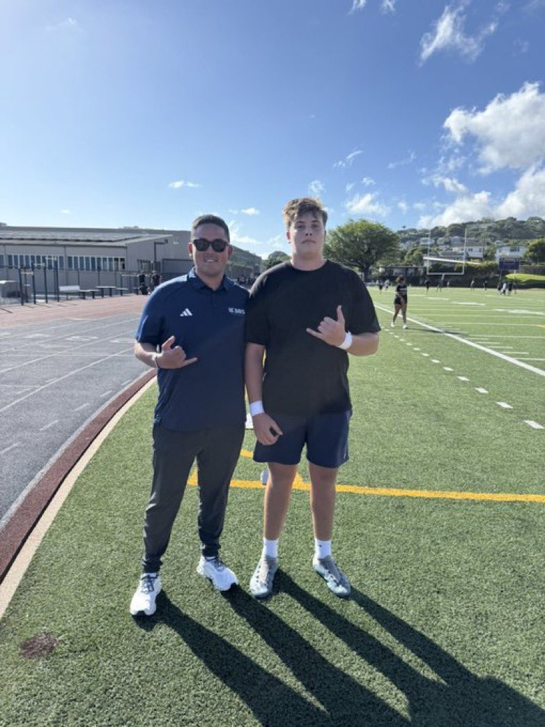 Kamuela Wilhelm (@kamuwilhelm26) on Twitter photo Thank you Coach <a href="/treyshima/">Trey Shimabukuro</a> for coming out and talking to me. It was very nice to meet you Thank you Coach <a href="/treyshima/">Trey Shimabukuro</a> for coming out and talking to me. It was very nice to meet you