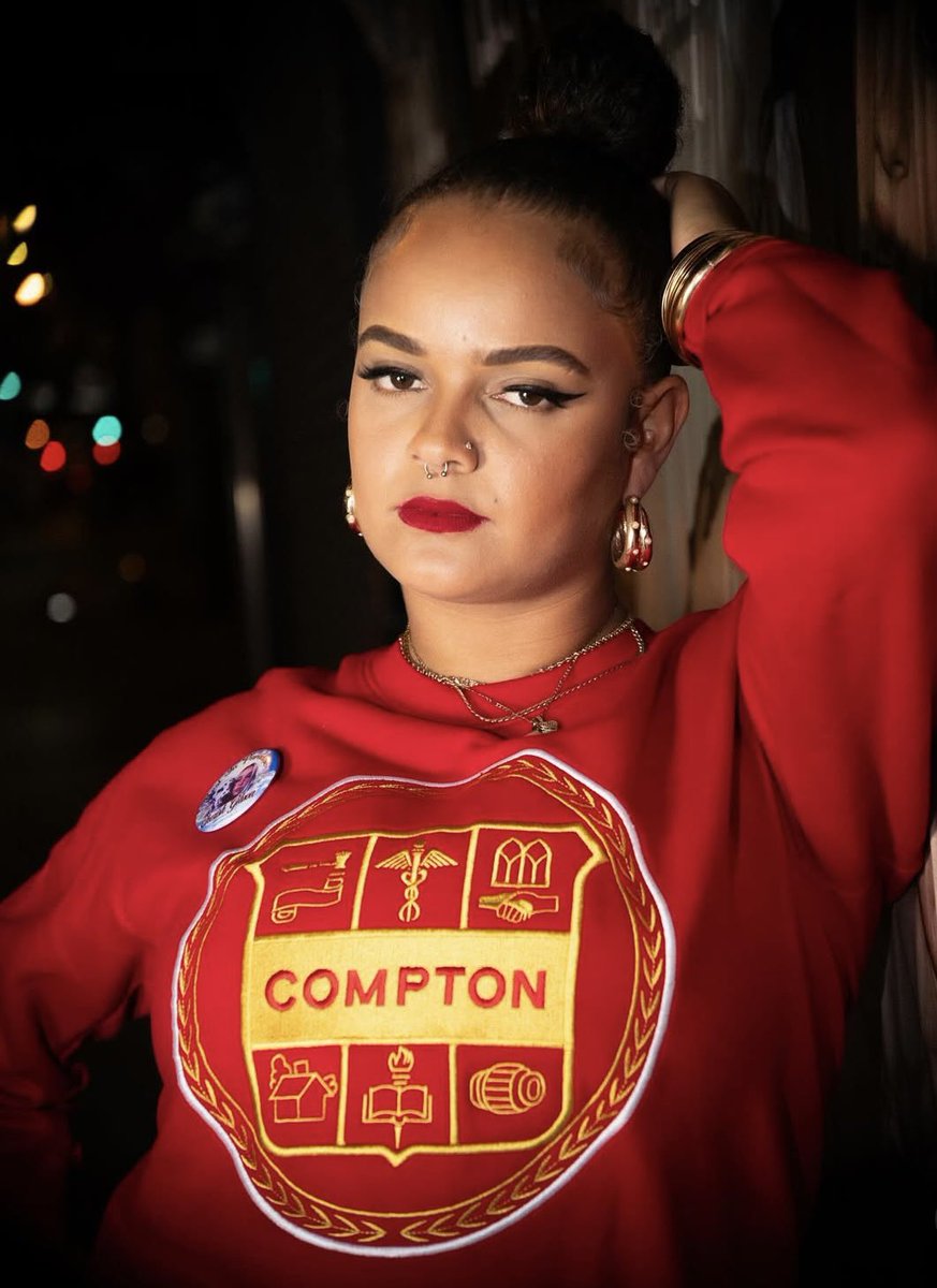 cityofgrind's tweet image. This city is still on fire! 
New Drops are coming this summer☀️
Shout-out to @sdollasignn for representing at her latest show go stream her music on all platforms now🫡
#SDollaSign #Compton #CityOfGrind