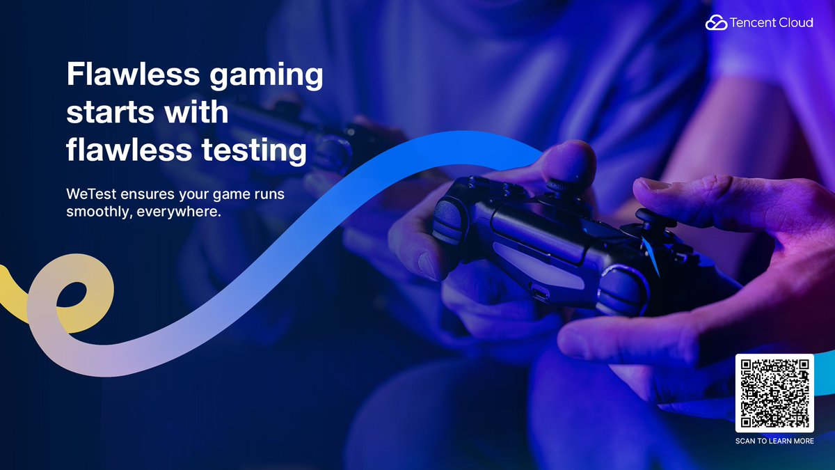 tencentcloud's tweet image. Built for stability, powered by WeTest Bugs, crashes, and lag, your players hate them. WeTest helps fixing them. 🛠🎮
Stay ahead of performance issues with WeTest: tencentcloud.com/en/render/wggt…
#WeTest #TencentCloud #GameOptimization #CloudGaming #GameDev
