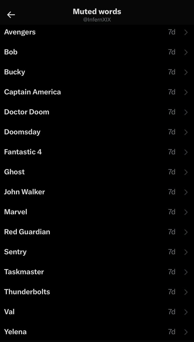 InfernXIX's tweet photo. I’m not taking any chances😭

Hopefully this covers any possible spoilers

#Thunderbolts https://t.co/58HYqjeiD7