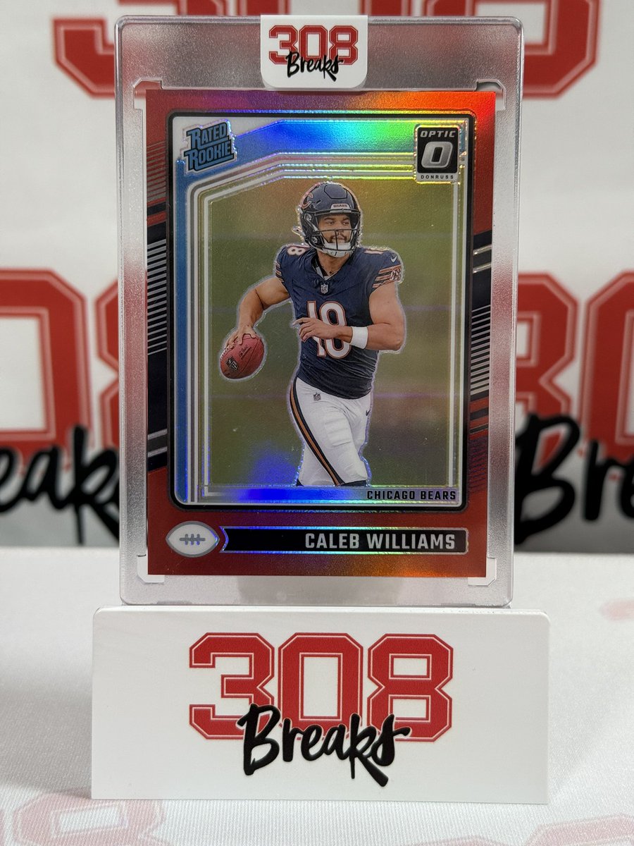 308 Breaks (@cruzerrr308) on Twitter photo Caleb Williams RR Red /125 $375 shipped 
Reposts appreciated 👊🏽 Caleb Williams RR Red /125 $375 shipped 
Reposts appreciated 👊🏽