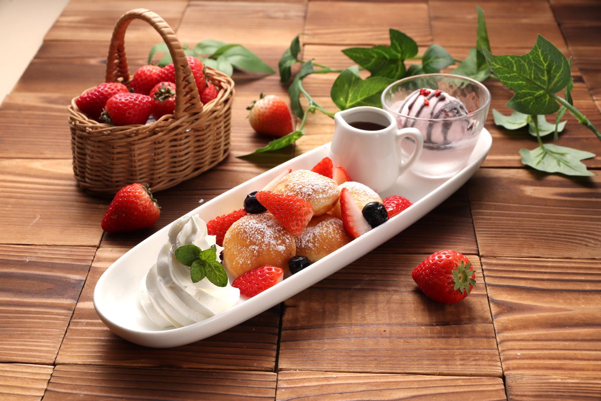 🍓🍓🍓🍓🍓🍓🍓🍓🍓🍓🍓🍓 「とちあいかのミニパンケーキ」や