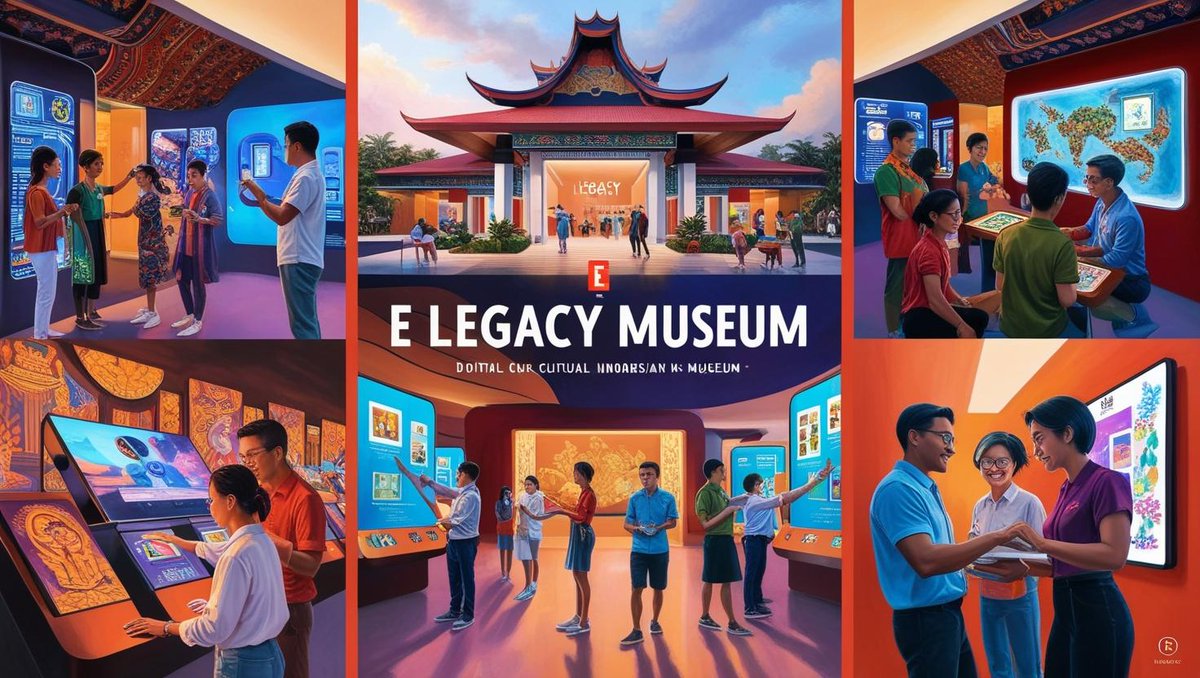 E Legacy adalah sebuah museum digital yang menjadi wadah kreatif untuk menampilkan dan melestarikan karya2 dari pemilik 1001ndonesia &amp; indienation di bawah CLOSE 2 U Group. museum digital ini unik karena tidak hanya berfungsi sebagai arsip, tetapi ruang dinamis #nft #NFTCulture