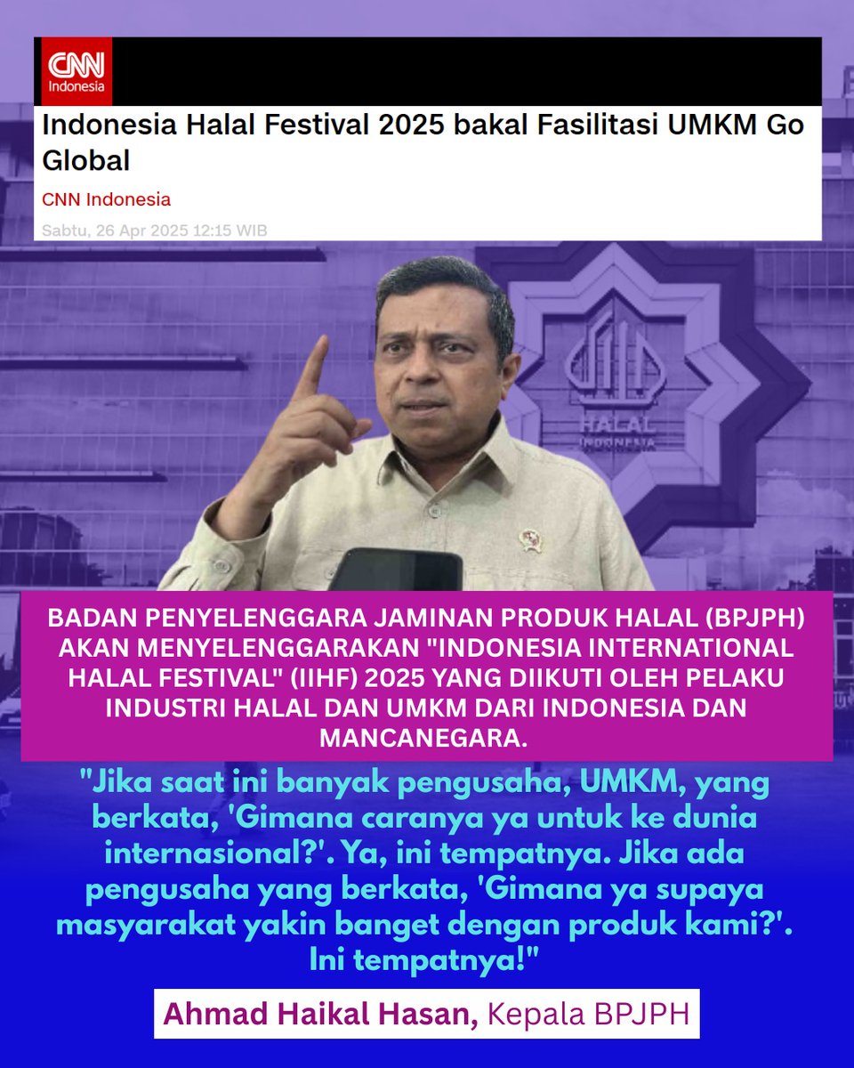 bear_do2's tweet photo. wah keren banget dong, yuk ke
#IndonesiaInternationalHalalFestival dari indonesia, untuk dunia https://t.co/mNTad2fFZ1
