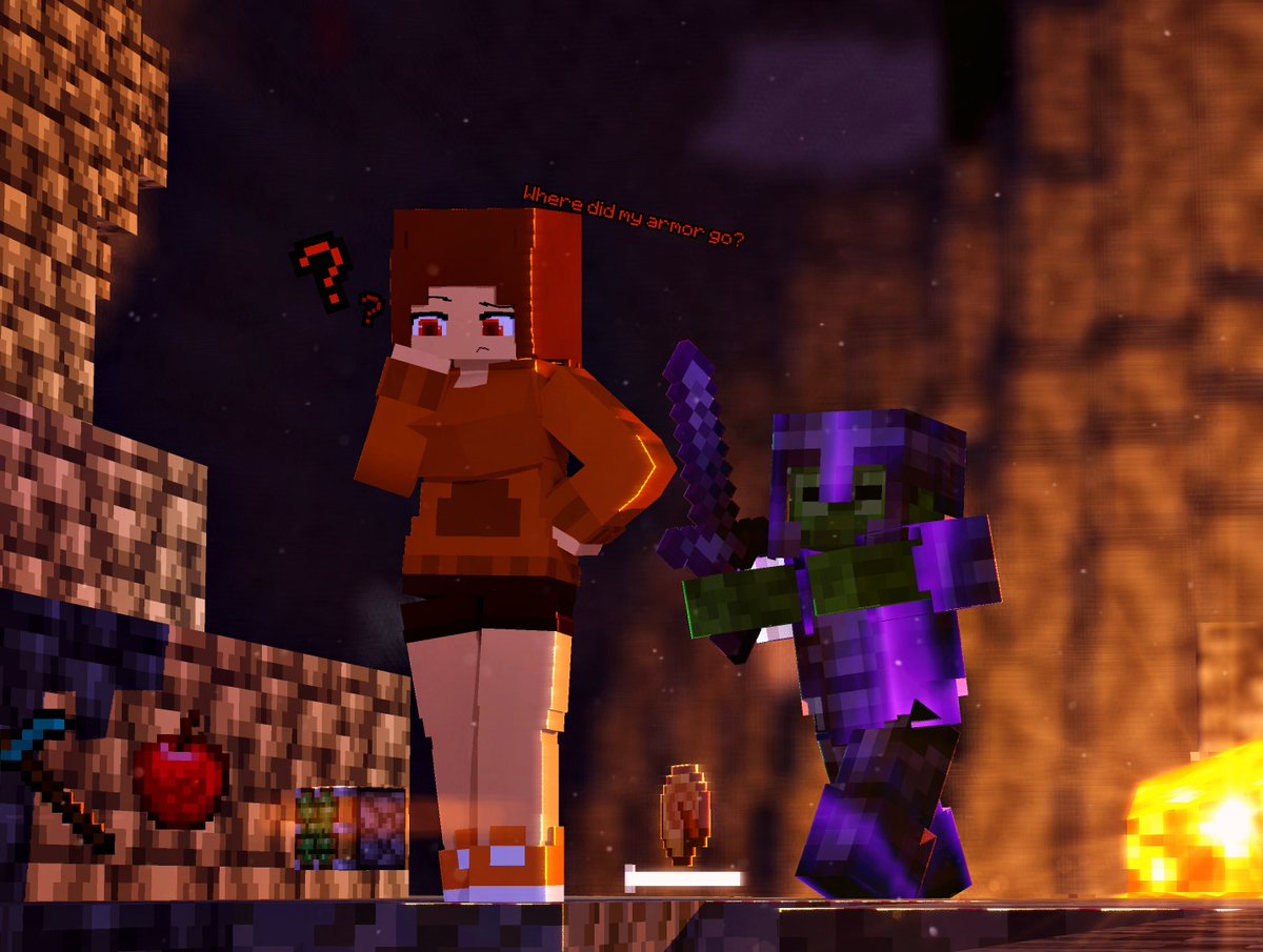 When we returned to that location after dying while mining in Minecraft:

#minecraft #mineimator #mineimatorrender #oc