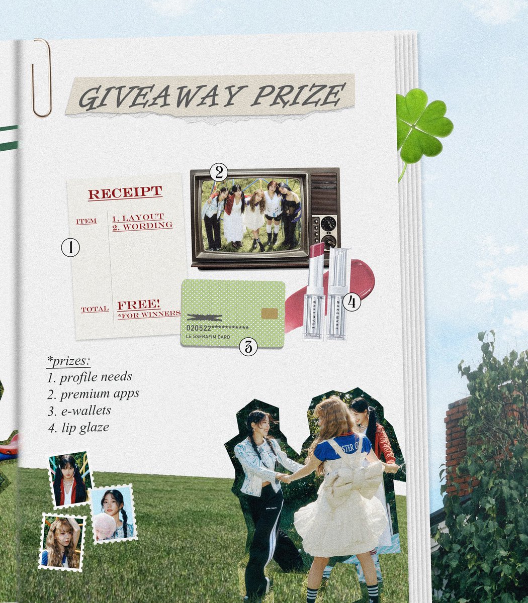 ᅠᅠ
A special ℱloral f✿rtune bouquet of surprises 🧺 to brighten your day! Follow the rules and bloom with enthusiasm for a harvest of prizes waiting just for you! Here's Come Over MV (youtu.be/z_uqieM8VGM?si…) and may good luck be yours! 🍀
ᅠᅠ