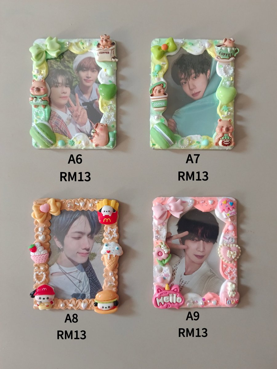 yukihui89's tweet photo. WTS READYSTOCK 🇲🇾
DECORATED CREAM TOPLOADER 
(DIYMYSELF)
PRICE:💰 （Buy 2 or more and get discount）
❗ No include Photocard 
Postage :  WM RM8  EM RM14
DM ME🙏
#pasartoploader #Toploader
#pasarNCT #pasarATEEZ #pasarTREASURE  #pasartheboyz #pasarskz #pasarsvt #pasarbts https://t.co/5sOwiEoqjW