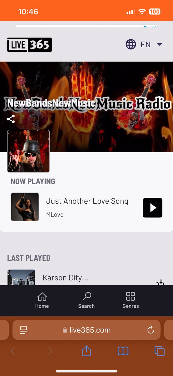 Hey y’all 😂 guess what just heard? 

@QueenMLove 
#JustAnotherLoveSong
<a href="/Live365/">Live365</a> 
#WelcomeToTheRadioRevolution
#24HoursInTheOffice
#WeWorking