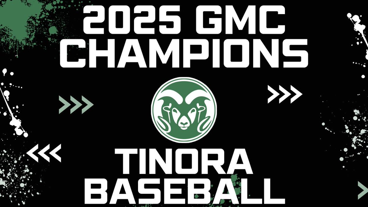 Tinora Athletics (@tinoraathletics) on Twitter photo 👏🏼With tonight’s GMC win, the Tinora Baseball team has won at least a share of the GMC Title!
‼️This marks the 13th title in program history.
🐏 Go Rams!
<a href="/TinoraRamsAudio/">Tinora Rams Live</a> <a href="/crescentsports/">Crescent-News Sports</a> 👏🏼With tonight’s GMC win, the Tinora Baseball team has won at least a share of the GMC Title!
‼️This marks the 13th title in program history.
🐏 Go Rams!
<a href="/TinoraRamsAudio/">Tinora Rams Live</a> <a href="/crescentsports/">Crescent-News Sports</a>