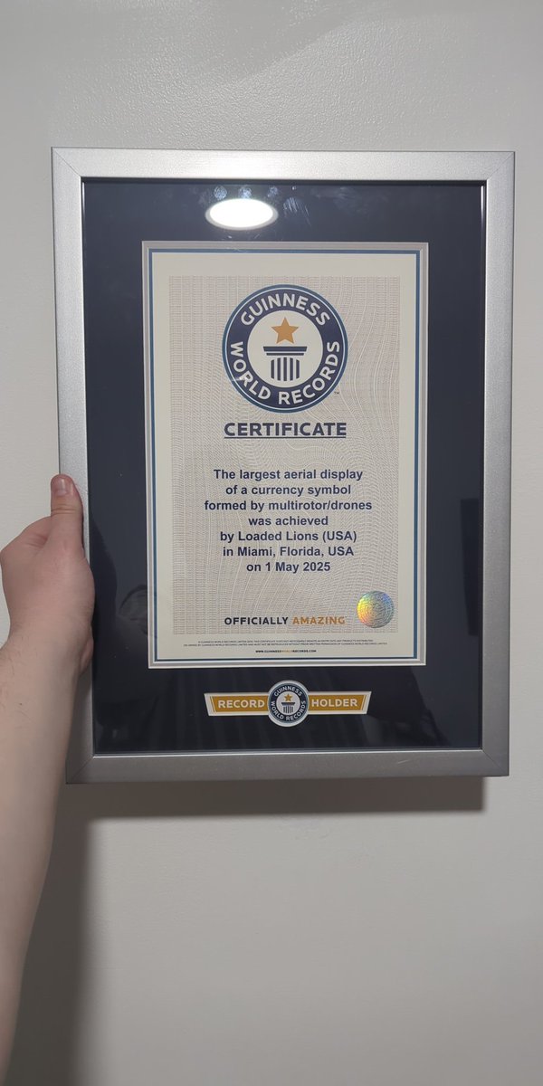 One for the books! 

<a href="/LoadedLions_CDC/">Loaded Lions</a> #LoadedLionsInTheSky #loadedlions