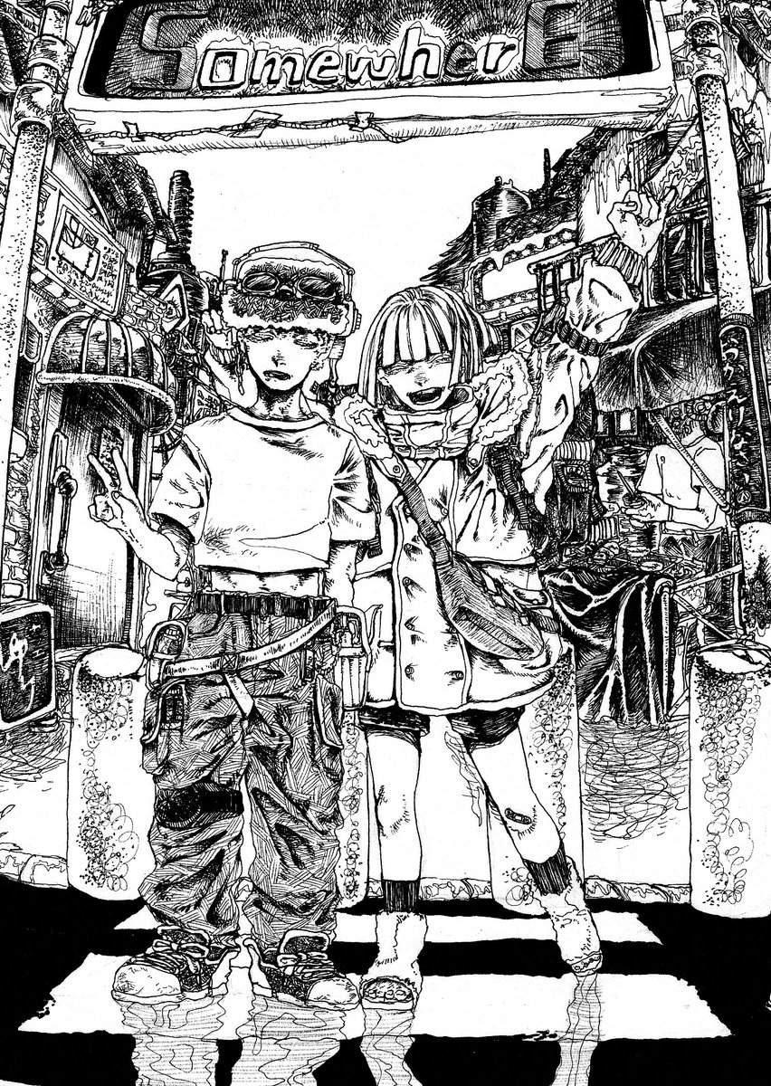 yoshimaru2327's tweet image. #ゴールデンウィークSNS展覧会2025
#GWアナログ絵祭り
