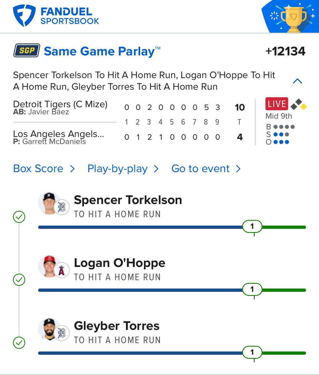 BAAAAAAAANG. 9th inning cash. Thank you Tork 🙏🏽 ✅✅✅