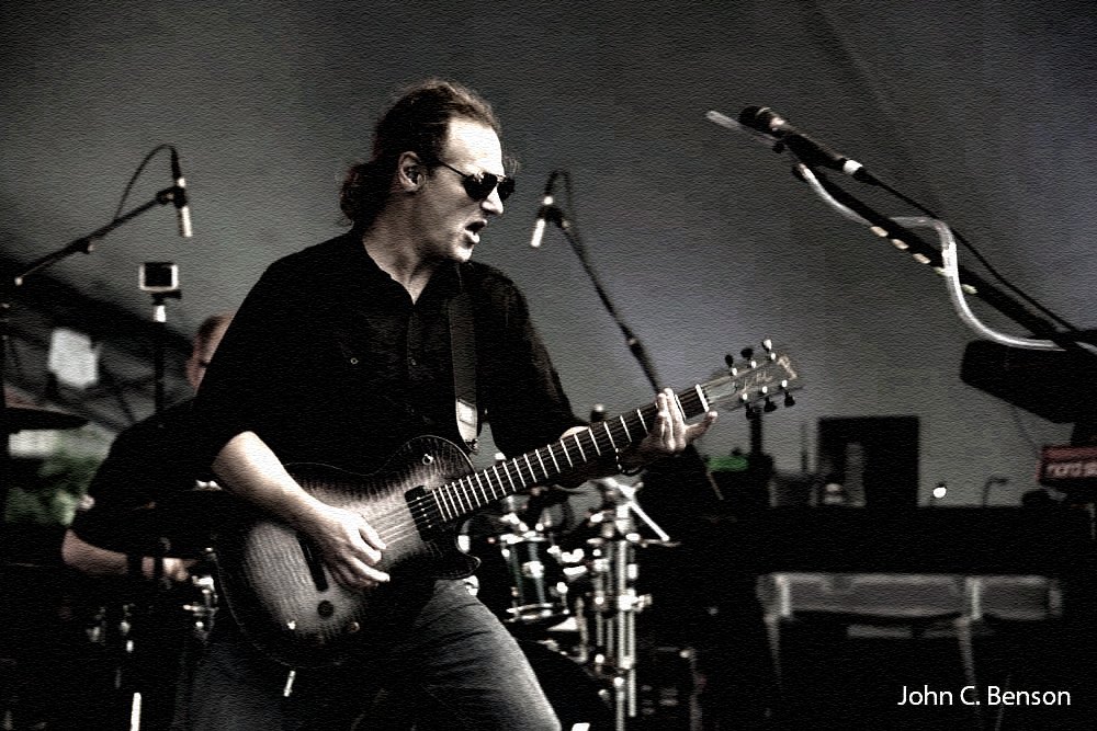 Joe Vitale Jr of Ravenwood live in Akron on June 4th, 2022. Photography by John C Benson