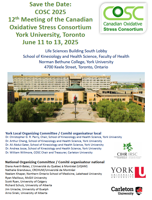 Early discount opportunity for this conference is now extended to May 5th!  Join the many scientists who have already registered for this meeting in June.

- Renowned international scientists
- Diverse topics
- Networking activities and many trainee talks
rame.fluid.events/2025COSC?pgid=…