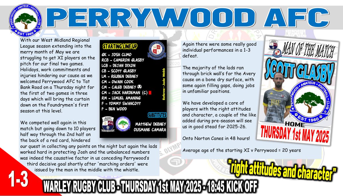 One more entry in the Avery 1st team yearbook to go #WMRL