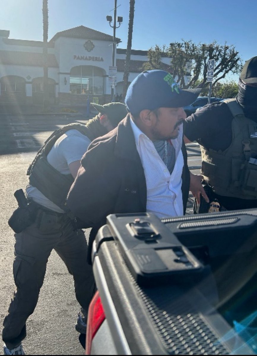 #HSI Los Angeles arrested Joel Antonio Lopez for being illegally present in the U.S. Lopez, a citizen of El Salvador, is a suspected member of MS-13 and has a prior drug trafficking conviction.