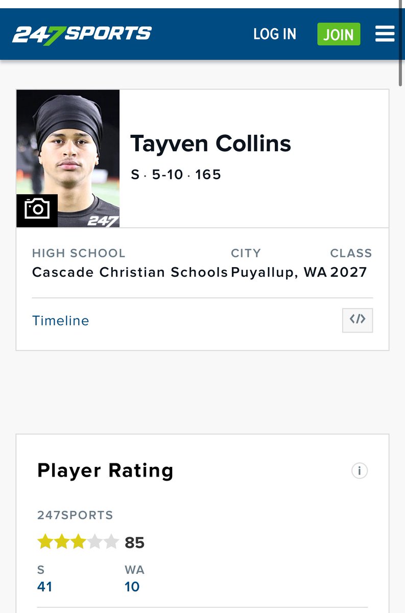Tayven Collins (@tayven_collins) on Twitter photo blessed to be rated a 3⭐️ on 247 sports
<a href="/BrandonHuffman/">Brandon Huffman</a> <a href="/RegJones20/">Reggie Jones</a> <a href="/HeirFootball/">HEIR Academy - Football</a> blessed to be rated a 3⭐️ on 247 sports
<a href="/BrandonHuffman/">Brandon Huffman</a> <a href="/RegJones20/">Reggie Jones</a> <a href="/HeirFootball/">HEIR Academy - Football</a>