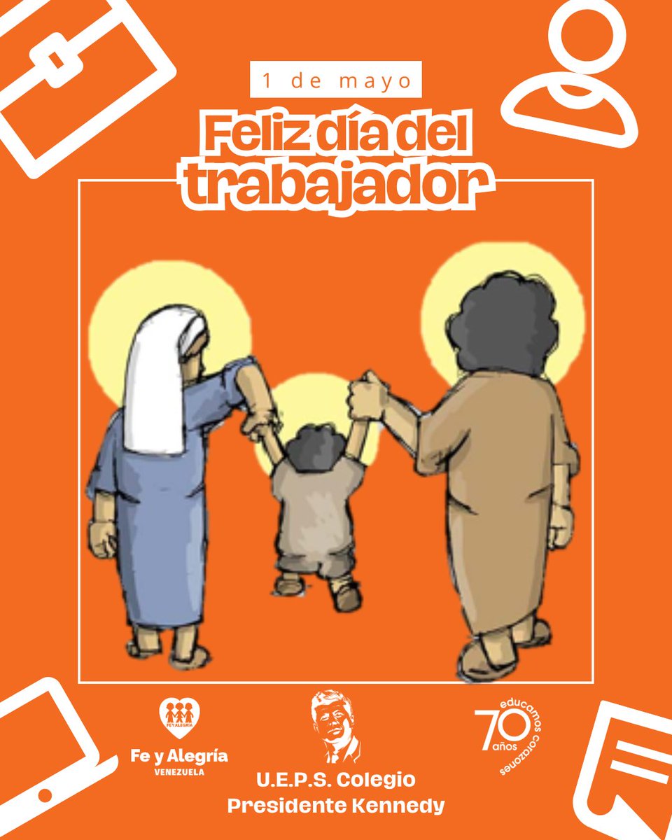 A todo nuestro Personal Docente, Administrativo y de Apoyo apoyamos para seguir celebrando su servicio.

En Fe y Alegría seguimos caminando para una educación de mayor calidad. 

#diadelteabajador #feyalegria #educación #sanjosé