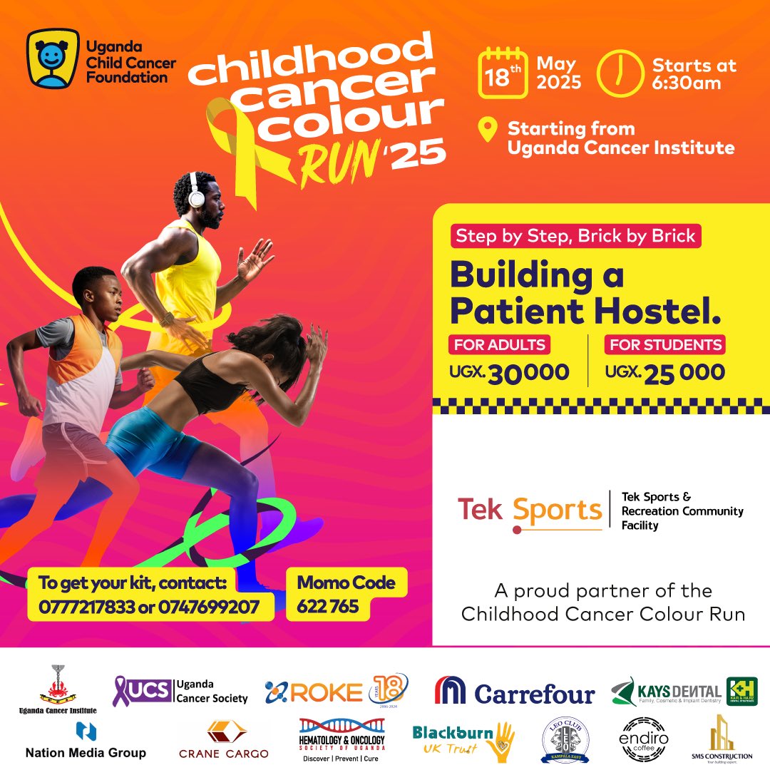 Welcoming <a href="/teksportsrcf/">Tek Sports and Recreation Community Facility.</a> as our aerobics partners to prepare us for the run and warm us down. 

#ChildhoodCancerColourRun