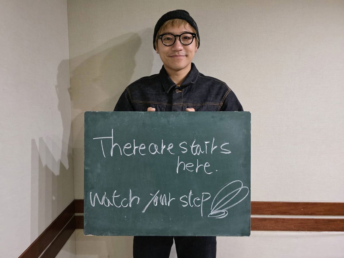 TOKYO FM / FM大阪 / FM AICHIで放送された「ECC presents SOLフューチャー宣言！」 📢  高齢者のサポートができる人になる夢が叶ったときに使えるフレーズは「段差があります。足元に気をつけてください。」  英文はこもり校長（@hayato_official）の写真をチェック ...