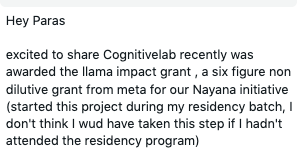 Paras Chopra tweet media