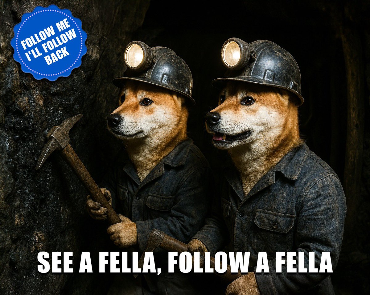 🔥 IT‘S FOLLOW A FELLA FRIDAY 🔥

1️⃣ Like and retweet
2️⃣ Reply to this tweet
3️⃣ Go into replies and follow everyone 🐕

This strategy works really well, try it out!
NAFO expansion is non-negotiable
