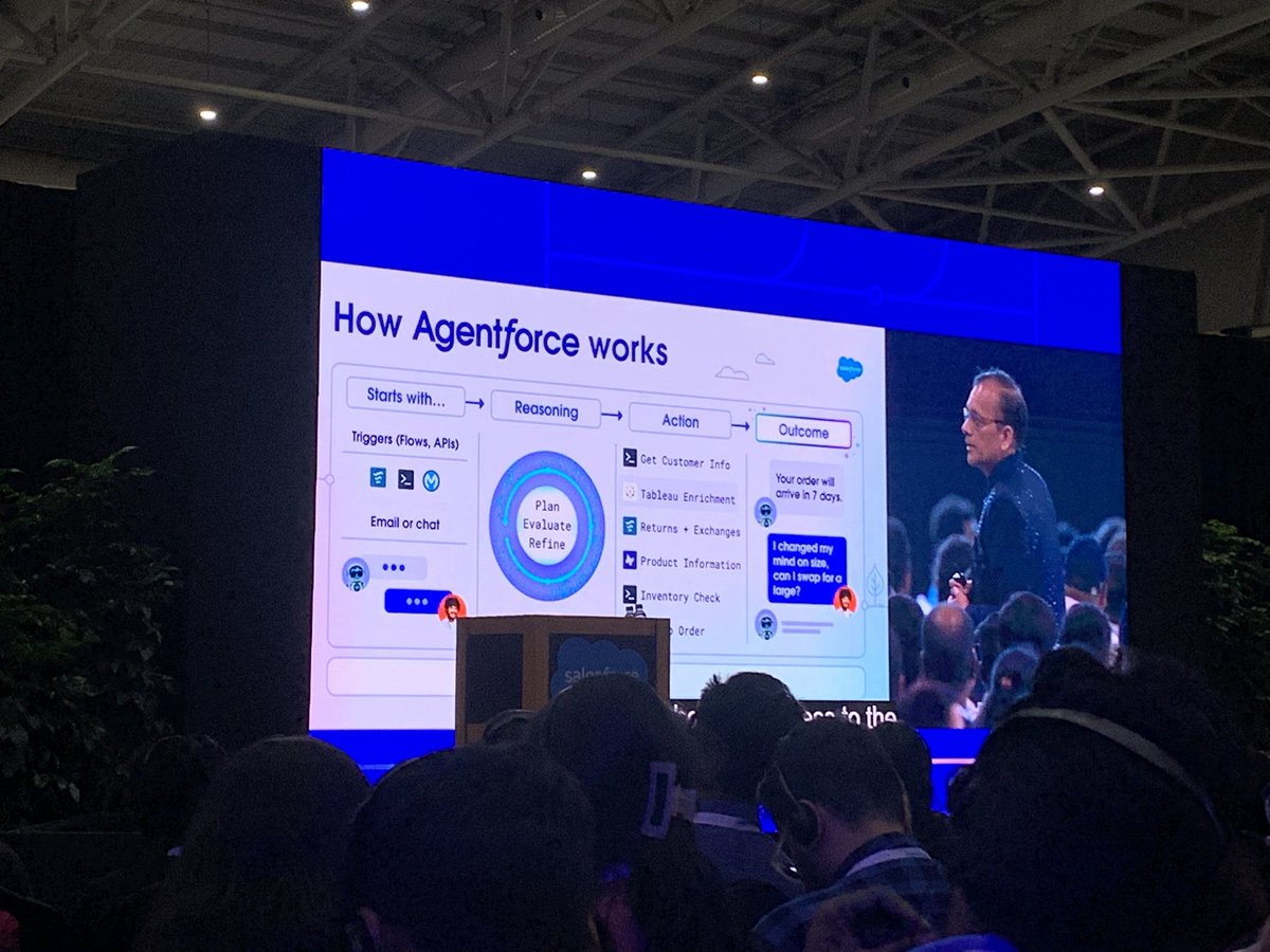 The stage is set, the energy is real!

Kicking off #TDXBengaluru with an inspiring keynote packed with innovation, AI, and Trailblazer magic.
The future of Salesforce is here — and we’re living it.

#TDX2025 #TrailblazerDX #SalesforceIndia #TDX25 #AI #Innovation