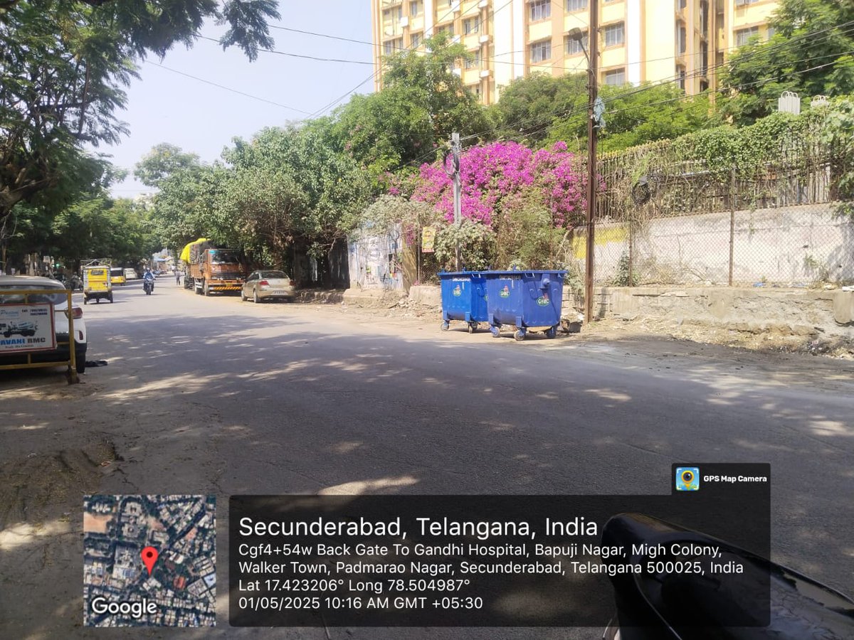 Dear Citizen,
Your grievance has been addressed and resolved. As part of our continous efforts to enhance the waste management system, we have implemented measures aimed at creating a cleaner and more sustainable environment.
<a href="/GHMCOnline/">GHMC</a>
<a href="/ntdailyonline/">Namasthe Telangana</a>
