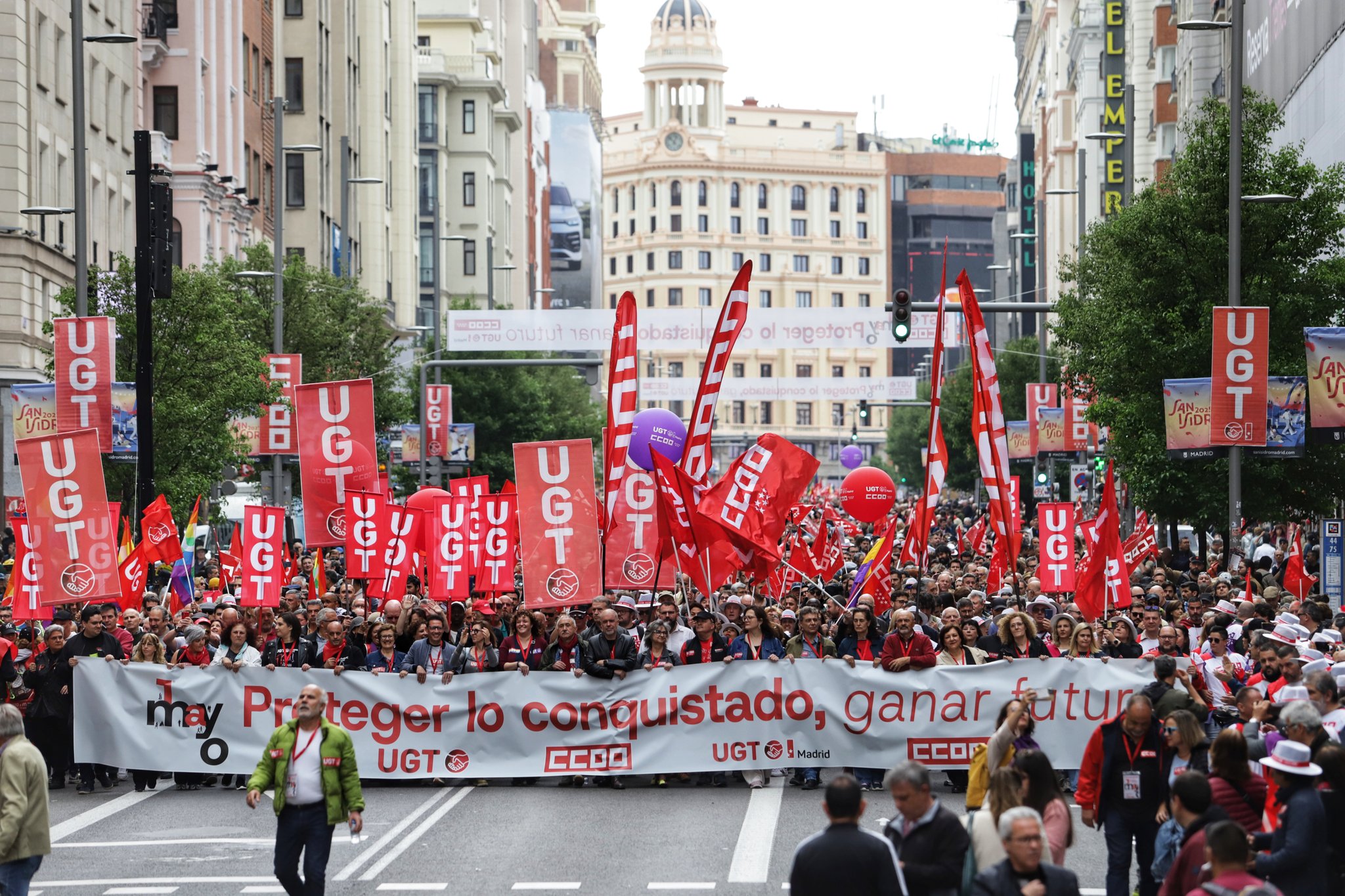 Foto cedida por CCOO Madrid
