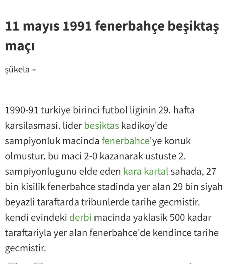 orhan (@orhanas03) on Twitter photo Beşiktaşlıların pek muhabbetini yapmadığı efsane olay. F.bahçeyi yendiği takdirde şampiyon olacağı maçta f. bahçe stadını esir alıp turu kadıköy sokaklarında atmak. Şunu kendileri ya da gs yapsa 100 sene konuşurlar. Çok ama çok mütevazi bir camiayız. Beşiktaşlıların pek muhabbetini yapmadığı efsane olay. F.bahçeyi yendiği takdirde şampiyon olacağı maçta f. bahçe stadını esir alıp turu kadıköy sokaklarında atmak. Şunu kendileri ya da gs yapsa 100 sene konuşurlar. Çok ama çok mütevazi bir camiayız.