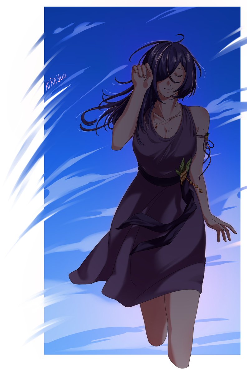 _Kirayun_'s tweet image. Oh hey, an artwork Finally had a few days away from work and did a little Maemi drawing. It's been a while huh My soul feels a bit more rested