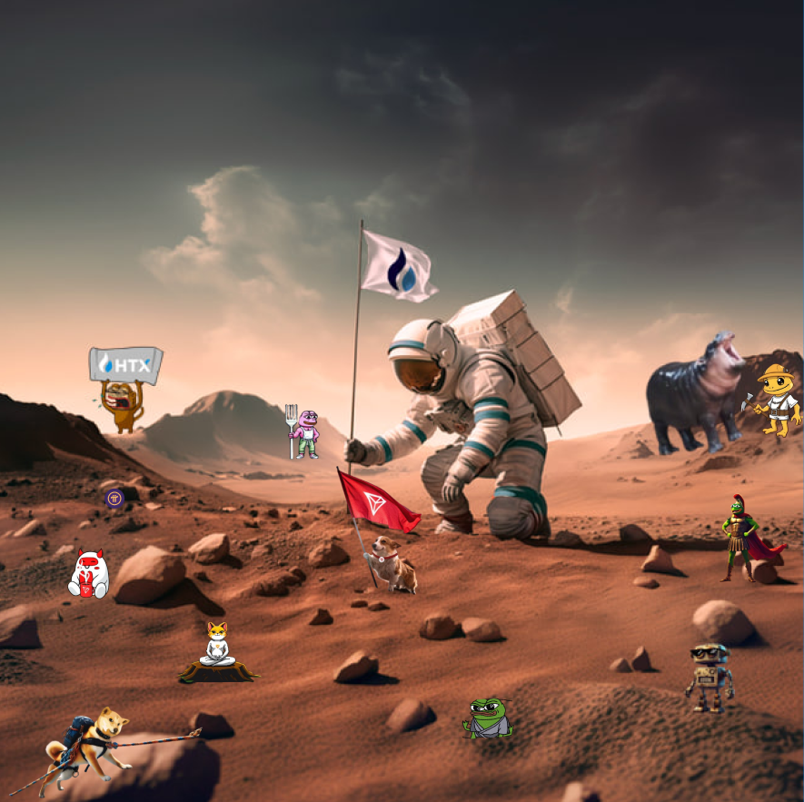 HTX_Global's tweet photo. One crypto conquering moon to Mars? https://t.co/jSfJJ7AOPY