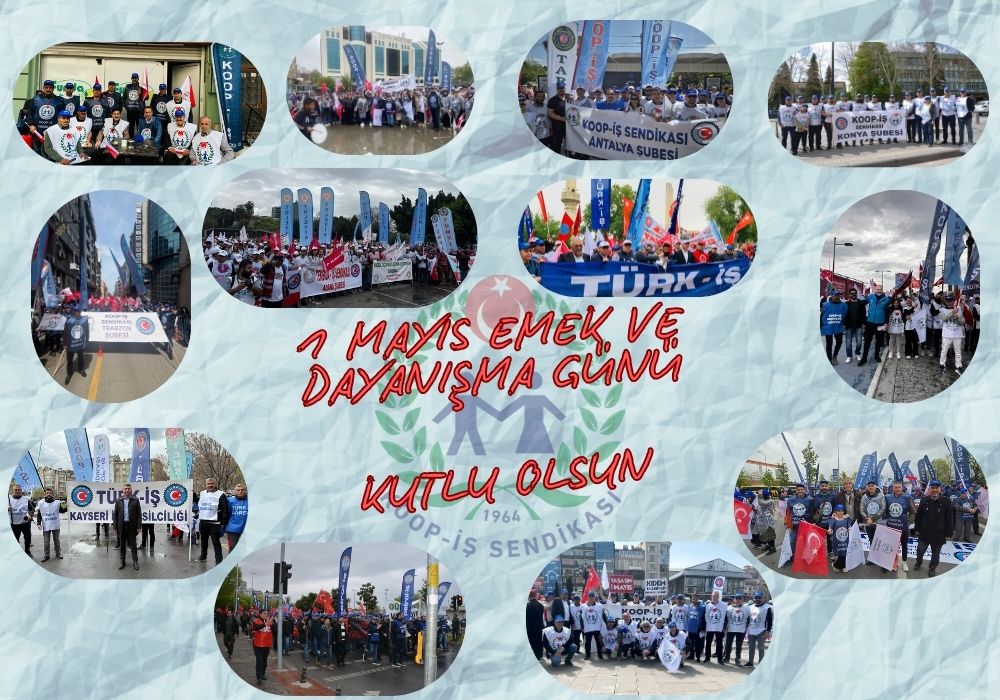 SENDİKAMIZ ŞUBELERİ TÜRKİYE GENELİNDE 1 MAYIS’I COŞKUYLA KUTLADI

⤵️⤵️⤵️

koopis.org.tr/haber/sendikam…
