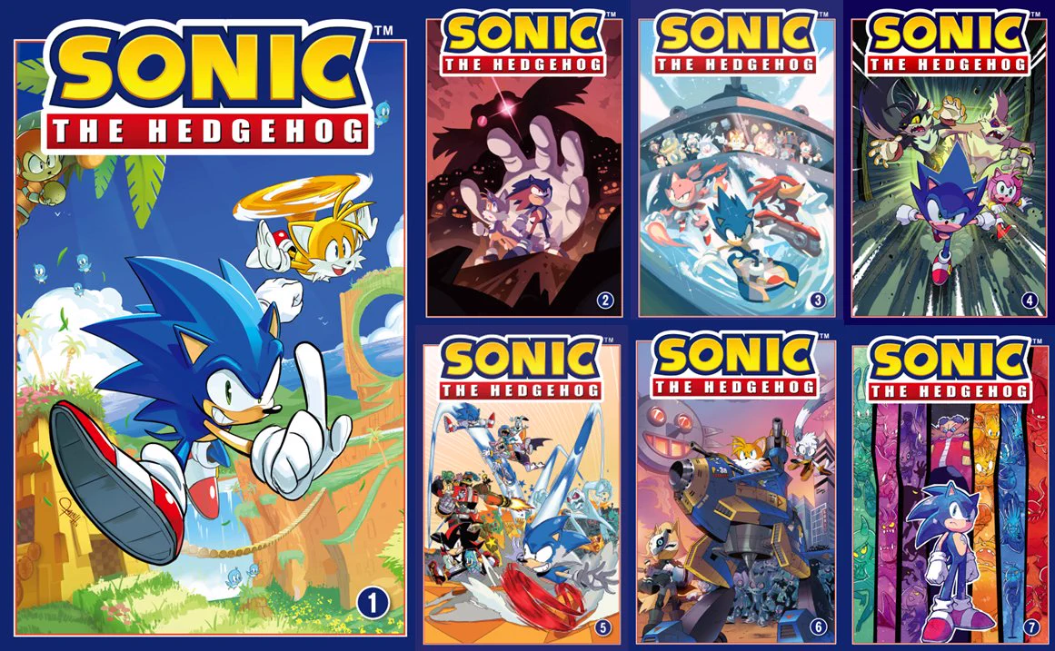 ソニック・ザ・ヘッジホッグ 全7巻セット アメコミ ワイズ