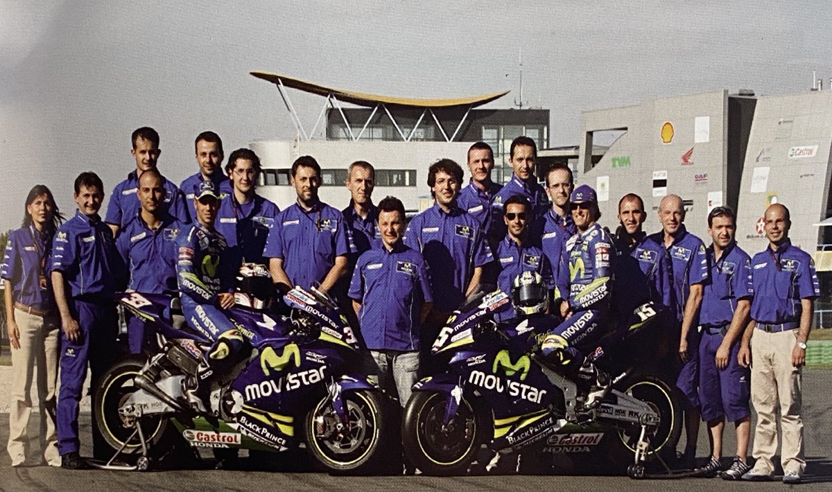 AntonioRamosGP's tweet image. Marco Melandri 🇮🇹
Sete Gibernau 🇪🇸
#Gresini #MotoGP