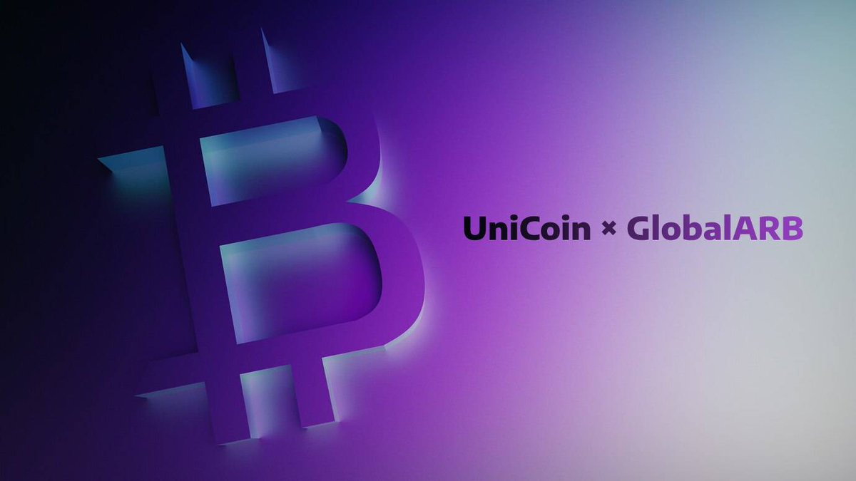 🤝UniCoin × GlobalARB Official Partnership💎
Welcome to the Era of Smarter Arbitrage &amp; Staking!

In the fast-moving world of crypto, we’re always searching for something more—Smarter profits. More freedom. Stronger strategies.
Now, it’s time to introduce our new strategic