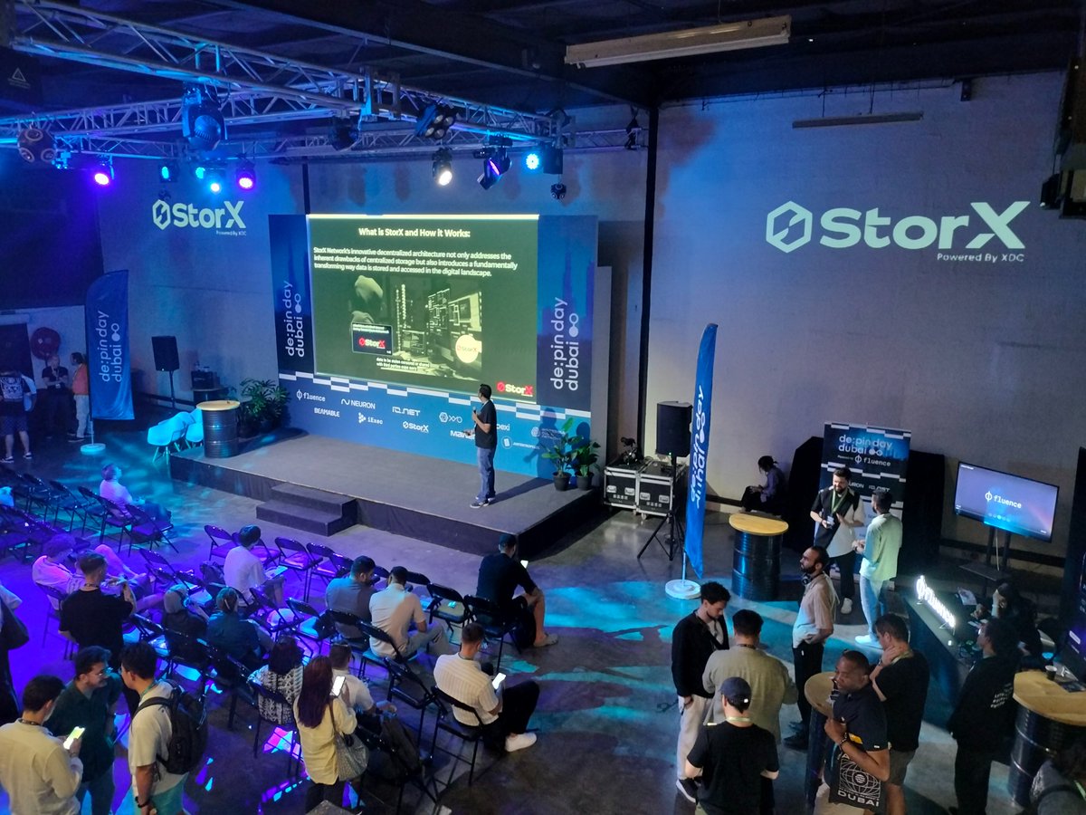 StorX - Storage DePIN Powered by XDC tweet media