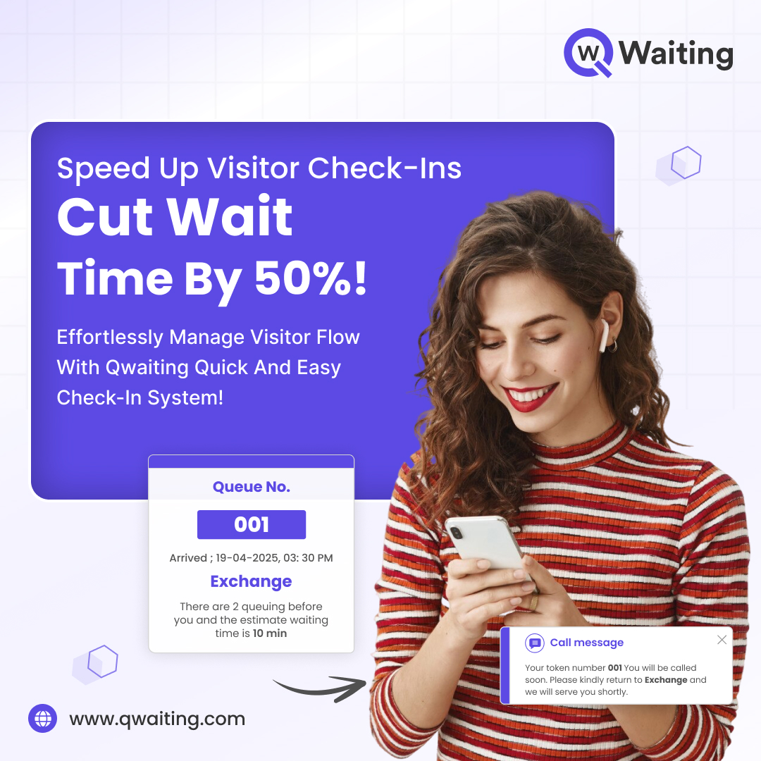 Qwaitingapp's tweet image. Cut Visitor Wait Times by 50% with Qwaiting! ⏱️
Check-ins made fast and stress-free.
✅ No long lines
✅ Faster entries
✅ Happier visitors
Make every visit smooth with Qwaiting!

🌐 Qwaiting.com

#qwaiting #fastcheckin #smartqueues #visitorflow #aicheckin